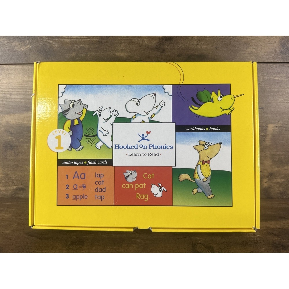 Hooked On Phonics Learn To Read Level 1 Kit Vintage Please Read The Description